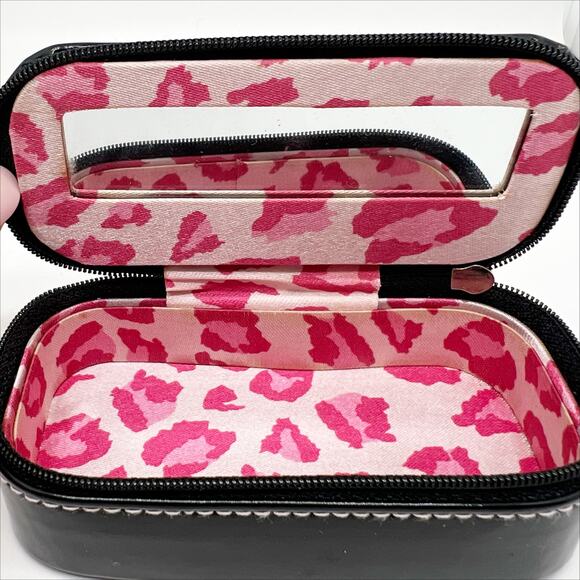 Vintage Mary Kay Black Patent Leather Lipstick Case with Mirror - Picture 5 of 8